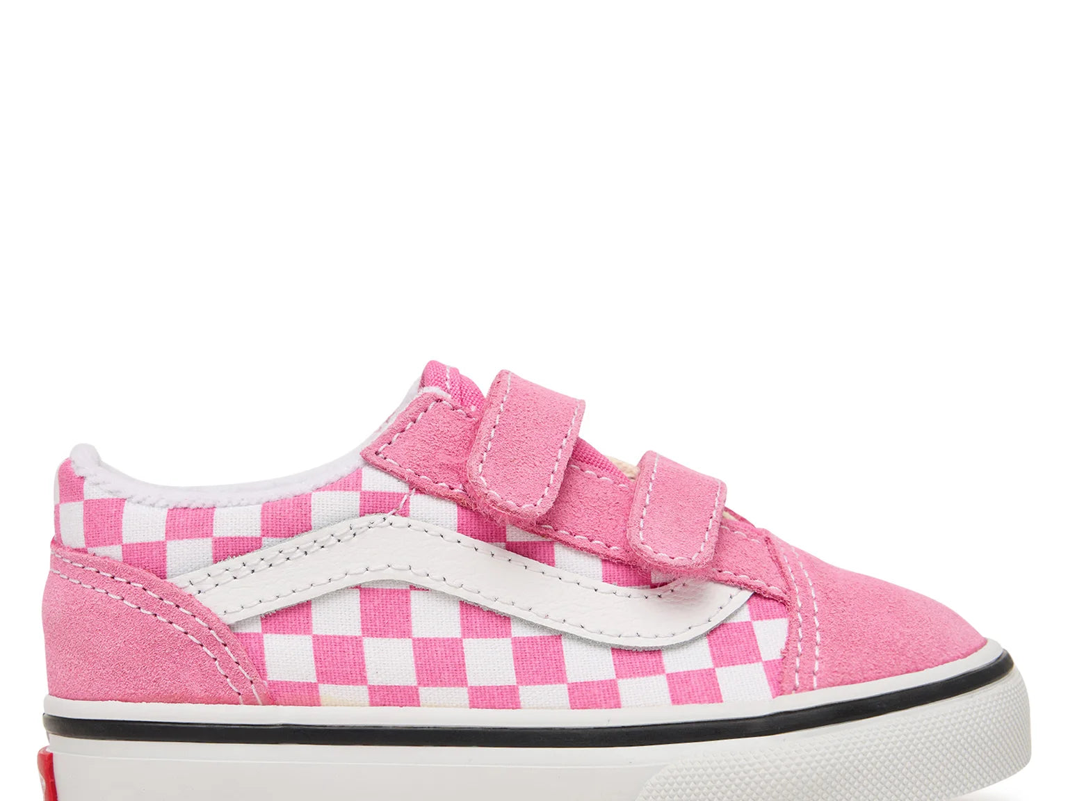 Vans Old Skool V παιδικά sneakers για κορίτσια Ροζ Color theory cherckerboard VN000CTGFRQ1