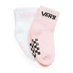 Vans παιδικές κάλτσες 2 pack για κορίτσι Λευκές-Ροζ VN0A7PTCPNK1