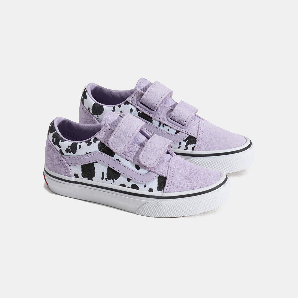 Vans Old Skool V παιδικά sneakers για κορίτσια COW Soft Purple VN000CYDGRG1