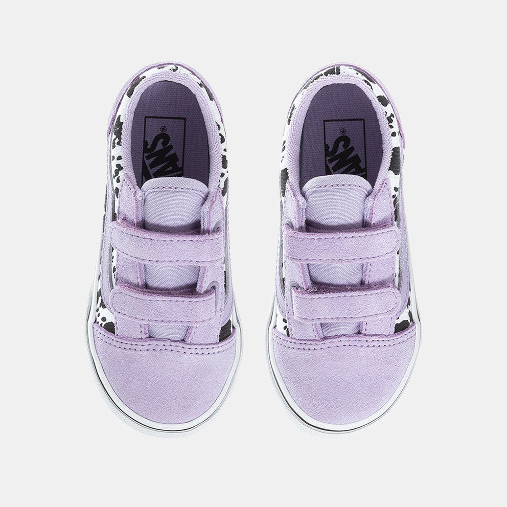 Vans Old Skool V παιδικά sneakers για κορίτσια COW Soft Purple VN000CTGGRG1