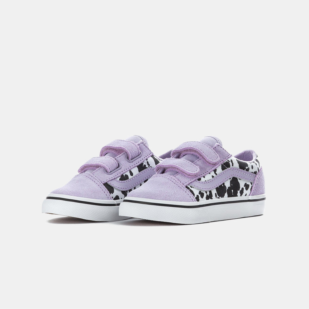 Vans Old Skool V παιδικά sneakers για κορίτσια COW Soft Purple VN000CTGGRG1